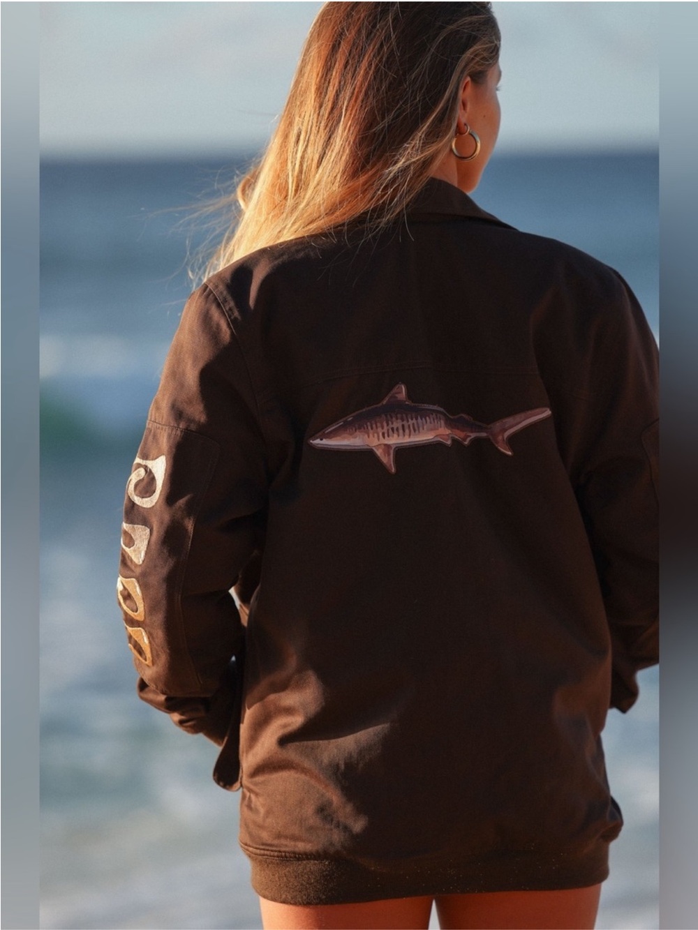 NWT strait the label Babe embroidered jacket